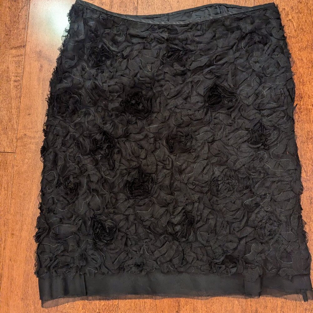 Joeffer Caoc chiffon skirt - black